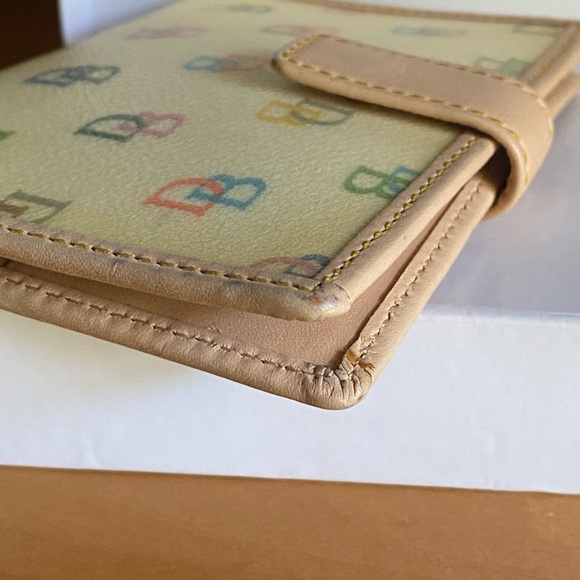 Dooney & Bourke Rare Rainbow Monogram Y2K It Girl Wallet - Picture 4 of 13